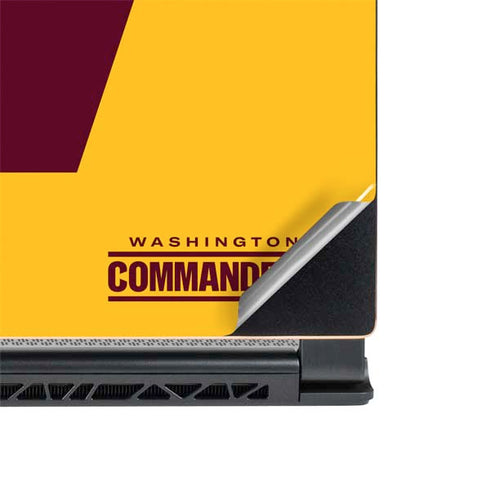 NFL Washington Commanders Logo MSI GS65 Stealth Laptop Skin