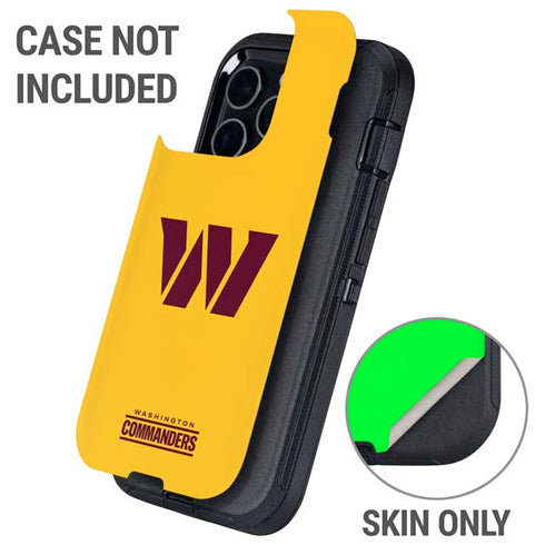 NFL Washington Commanders Logo Otterbox Defender iPhone Skin