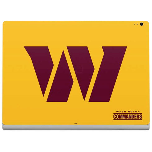 NFL Washington Commanders Logo Surface Book 2 13.5in Skin