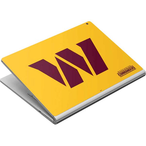NFL Washington Commanders Logo Surface Book Skin