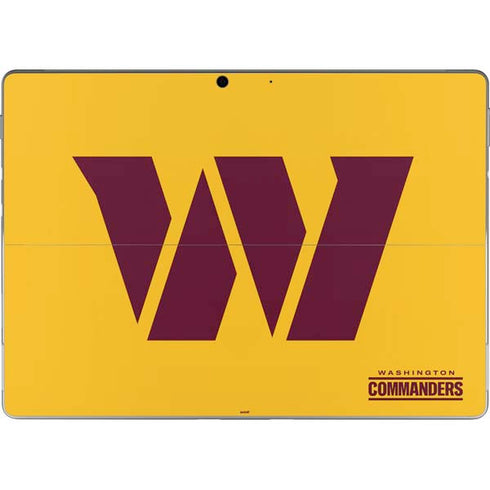 NFL Washington Commanders Logo Surface Pro 9 Skin