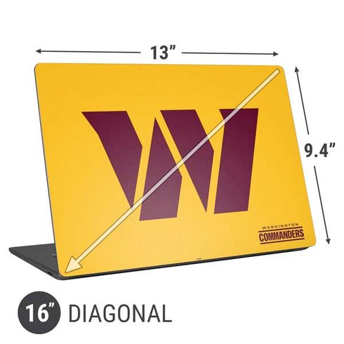NFL Washington Commanders Logo Universal Laptop 16in (13 x 9.4in) Skin
