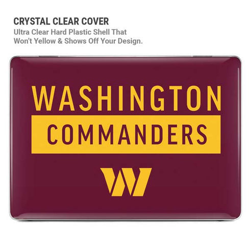 NFL Washington Commanders MacBook Air 15in (2023-2025) Case plus Skin