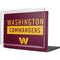 NFL Washington Commanders MacBook Pro 16in (2021-25) Case plus Skin