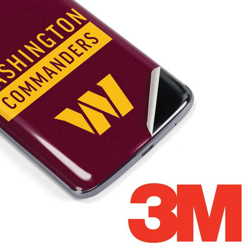 NFL Washington Commanders Moto E5 Plus Skin