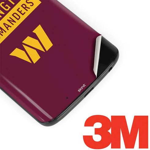 NFL Washington Commanders Moto G6 Skin