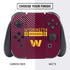 NFL Washington Commanders Nintendo Switch Bundle Skin