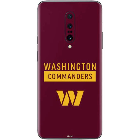 NFL Washington Commanders OnePlus 7 Pro Skin