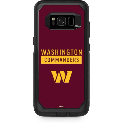 NFL Washington Commanders Otterbox Commuter Galaxy Skin