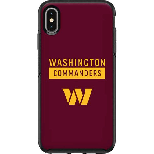 NFL Washington Commanders Otterbox Symmetry iPhone Skin