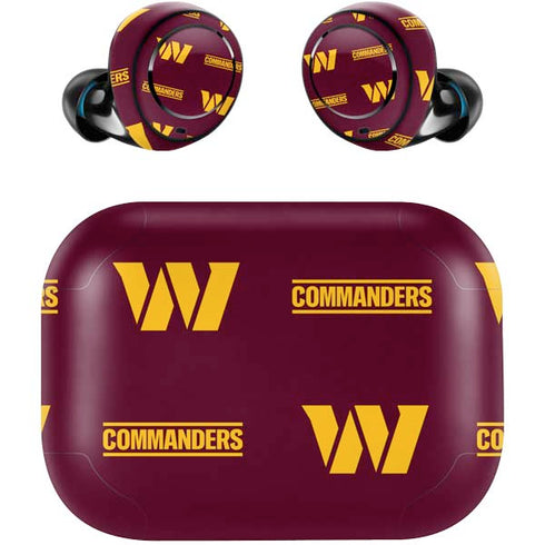 NFL Washington Commanders Blitz Series Amazon Echo Buds Skin