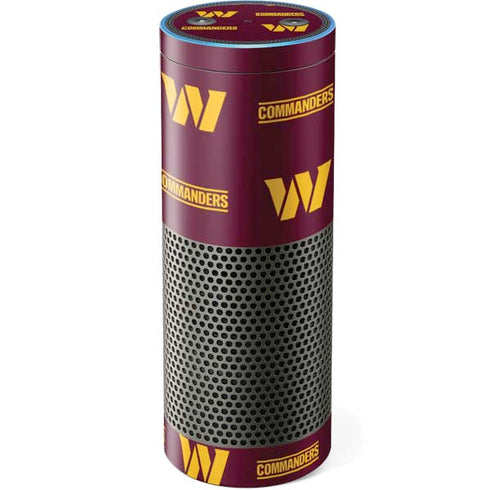 NFL Washington Commanders Blitz Series Amazon Echo Skin