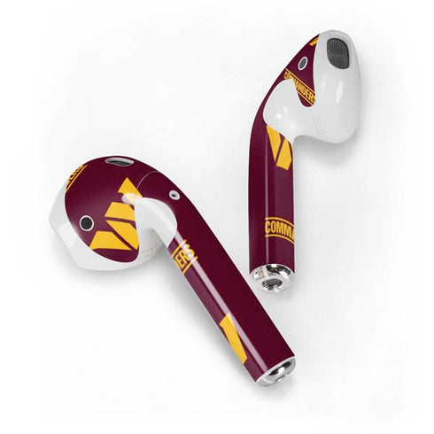 NFL Washington Commanders Blitz Series Apple AirPods 2 Skin