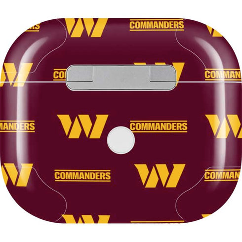 NFL Washington Commanders Blitz Series Apple AirPods (3rd Gen 2021) Skin