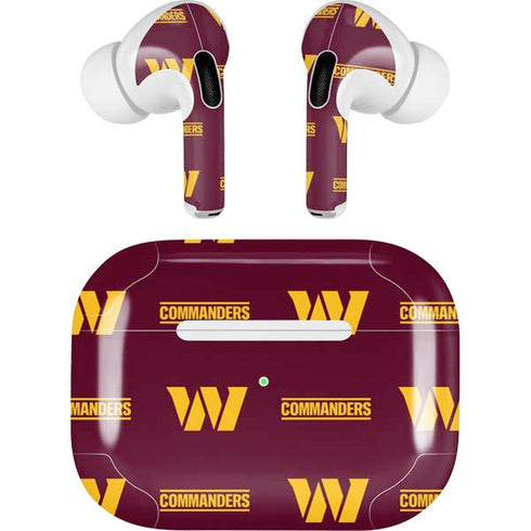 NFL Washington Commanders Blitz Series Apple AirPods Pro Skin