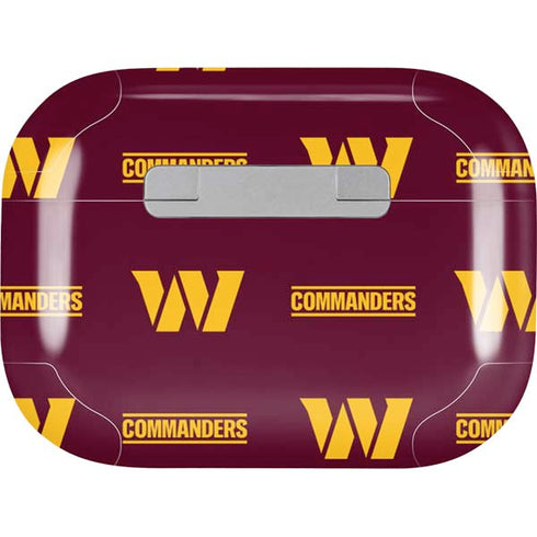 NFL Washington Commanders Blitz Series Apple AirPods Pro Skin