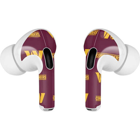 NFL Washington Commanders Blitz Series Apple AirPods Pro Skin