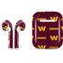 NFL Washington Commanders Blitz Series Apple AirPods Skin