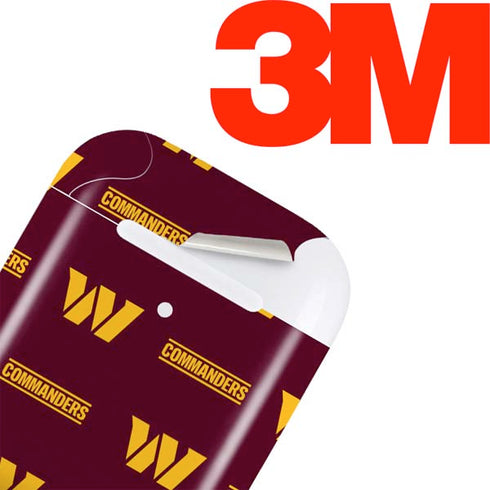 NFL Washington Commanders Blitz Series Apple AirPods Skin