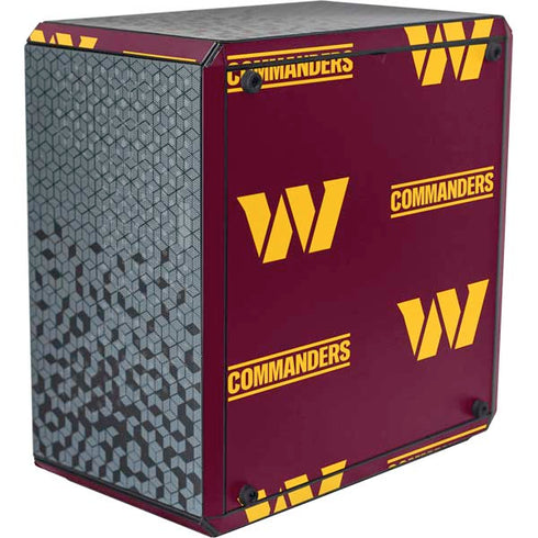 NFL Washington Commanders Blitz Series Cooler Master MasterBox Q300L Mini Tower Skin