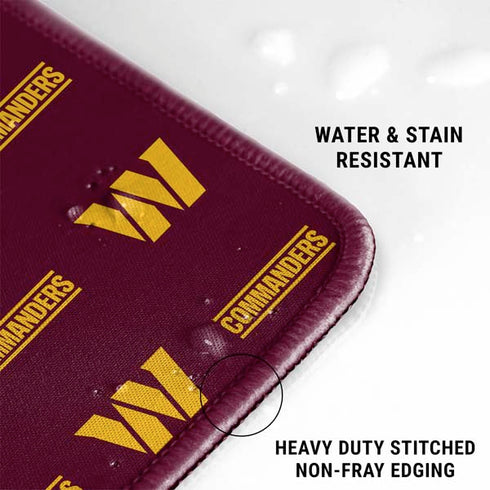 NFL Washington Commanders Blitz Series Gaming Mouse Pad