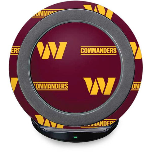 NFL Washington Commanders Blitz Series Fast Charge Wireless Charging Stand Skin