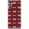 NFL Washington Commanders Blitz Series Galaxy A13 5G Clear Case