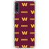NFL Washington Commanders Blitz Series Galaxy A50 Clear Case