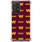 NFL Washington Commanders Blitz Series Galaxy A52 5G Clear Case
