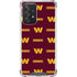 NFL Washington Commanders Blitz Series Galaxy A52 5G Clear Case