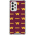 NFL Washington Commanders Blitz Series Galaxy A53 5G Clear Case