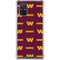 NFL Washington Commanders Blitz Series Galaxy A71 5G Clear Case