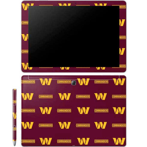 NFL Washington Commanders Blitz Series Galaxy Book 12in Skin