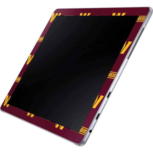 NFL Washington Commanders Blitz Series Galaxy Book 12in Skin