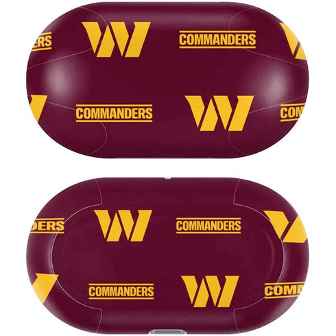 NFL Washington Commanders Blitz Series Galaxy Buds Plus Skin
