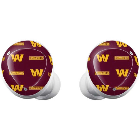NFL Washington Commanders Blitz Series Galaxy Buds Plus Skin
