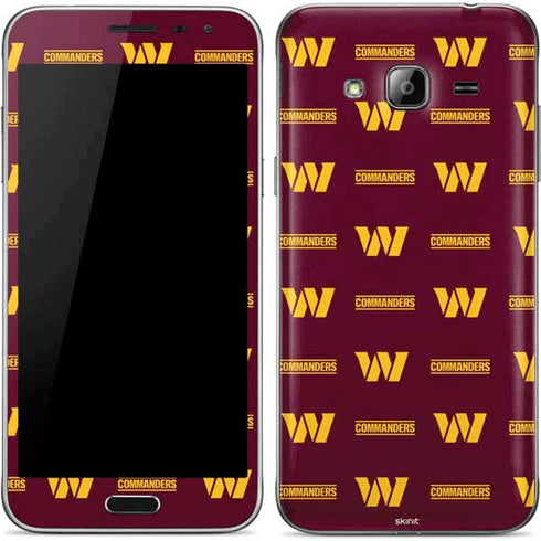 NFL Washington Commanders Blitz Series Galaxy J3 Skin