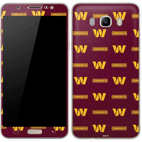 NFL Washington Commanders Blitz Series Galaxy J7 Skin