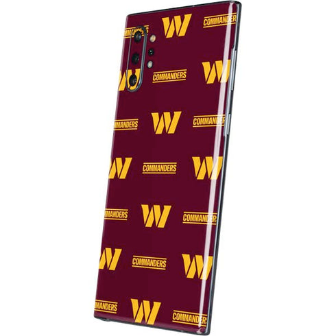 NFL Washington Commanders Blitz Series Galaxy Note 10 Plus Skin