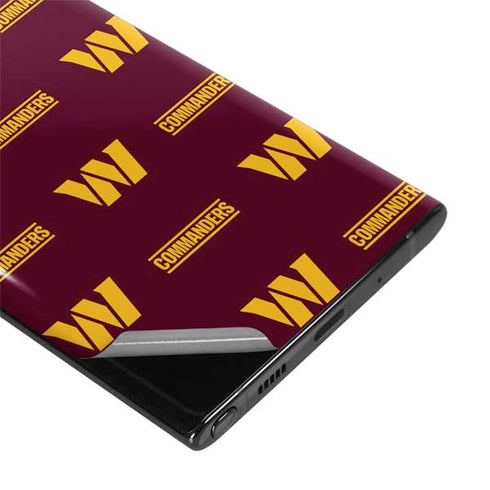 NFL Washington Commanders Blitz Series Galaxy Note 10 Plus Skin