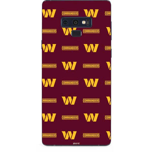 NFL Washington Commanders Blitz Series Galaxy Note 9 Skin