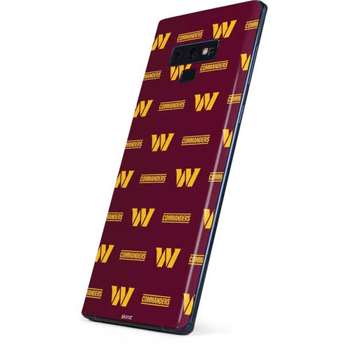 NFL Washington Commanders Blitz Series Galaxy Note 9 Skin