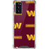 NFL Washington Commanders Blitz Series Galaxy Note20 5G Clear Case