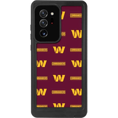 NFL Washington Commanders Blitz Series Galaxy Note20 Ultra 5G Waterproof Case