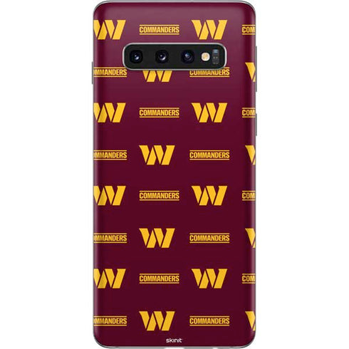 NFL Washington Commanders Blitz Series Galaxy S10 Skin