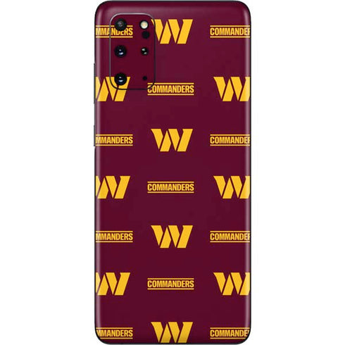 NFL Washington Commanders Blitz Series Galaxy S20 Plus Skin