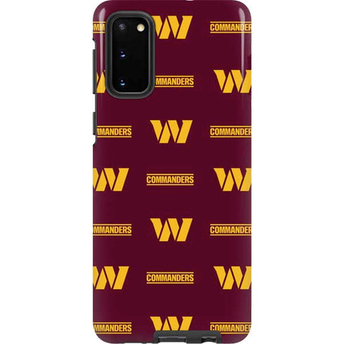 NFL Washington Commanders Blitz Series Galaxy S20 Pro Case
