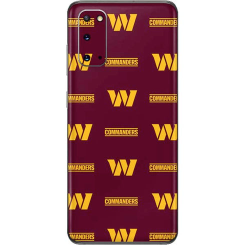 NFL Washington Commanders Blitz Series Galaxy S20 Skin