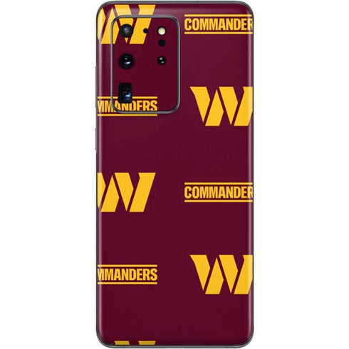 NFL Washington Commanders Blitz Series Galaxy S20 Ultra 5G Skin