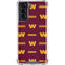 NFL Washington Commanders Blitz Series Galaxy S21 5G Clear Case